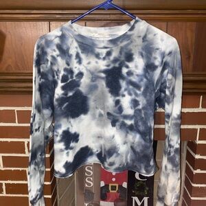 Tie-Dye Long Sleeve Top